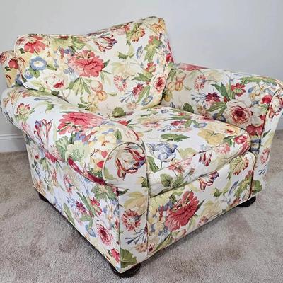 Lexington Upholstered Floral Arm Chair #315