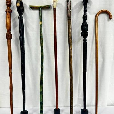 Sir Jeffery British Special Forces Cane, African Walking Sticks & Staffs, Harvy Cane + More Canes 