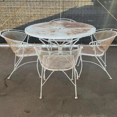 Mid-century Russell Woodard Patio Set