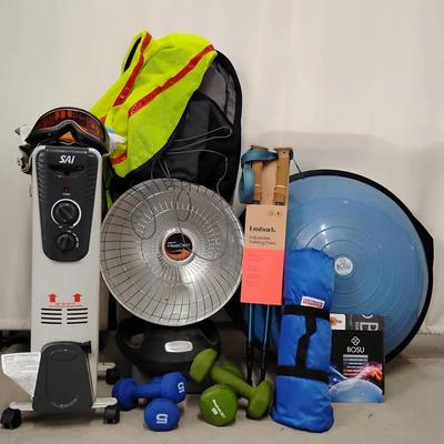 Bosu, UVEX, Scott, & Zeal Sports Equipment Plus More 