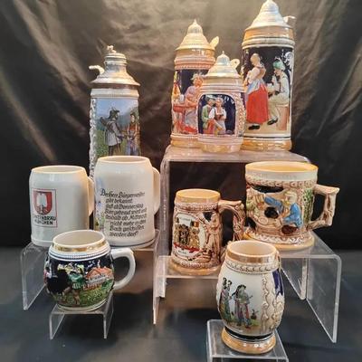 Vintage Beer Steins