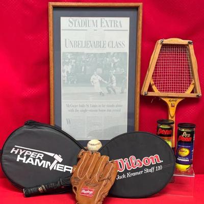 McGwire’s “62 Stadium Extra” Certified & More Sports Stuff