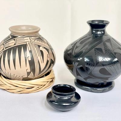 Puebloan And Mata Ortiz Pottery 