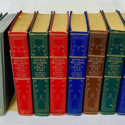 Military History Books – Roosevelt’s Rough Riders (1971 1st Ed) & Source Records of the Great War