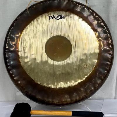  Paiste Symphonic Gong & Ludwig Drum Mallets 