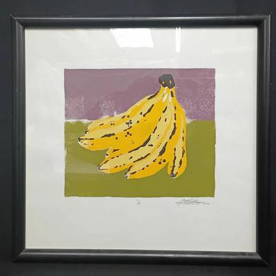 A. Mulligan (2002) “Bananas” – Limited Edition Pop Art Serigraph (1/4)