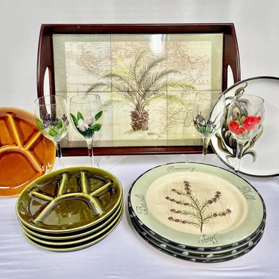 Mid-Century & Vintage Ceramic Serveware & More