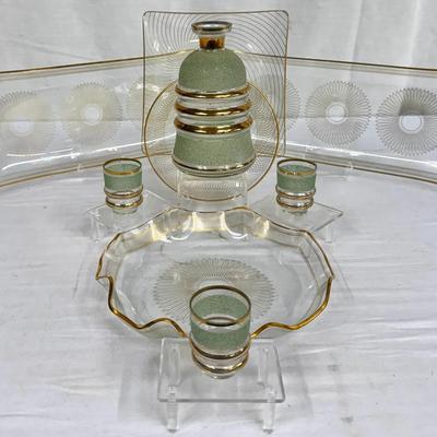 MCM Gold Glass Dishes + More! 