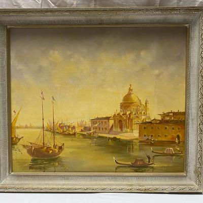 Original Oil Painting / Signed Edelmayer