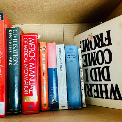 Mixed Nonfiction Book Lot – Reference, History, and Humor