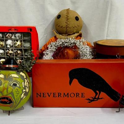 Halloween Figurines, Glass Blown Ornaments, Plush Doll, Costume + More! 