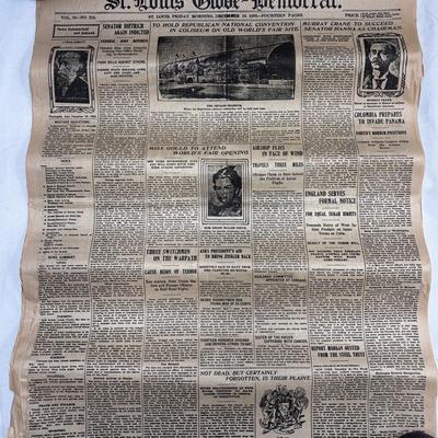 Timeless History: Vintage Newspaper “Reprints” 