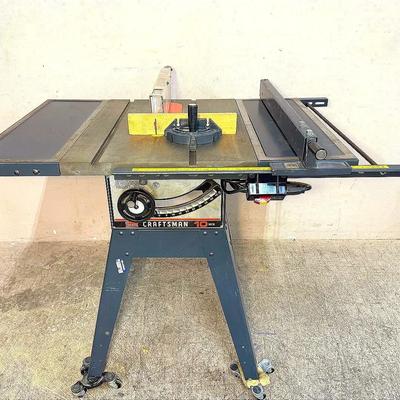 Sears Craftsman 10-Inch Table Saw with 1 H.P. Capacitor Start Motor