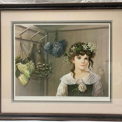 Pati Bannister Pencil Signed Lithograph 240/950