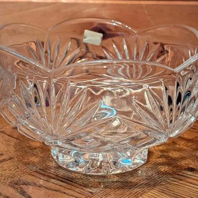 Crystall bowl centerpiece vintage Noritake Hampton made in Germany