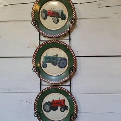 Wall Hanger With Tractor Plates