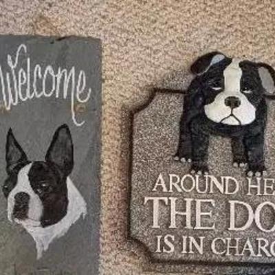 Collection Of Boston Terrier Decor 