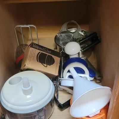 Kitchen Smalls Lot Funnel Sieve More