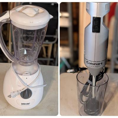 BETTER CHEF Blender/Liquefier And Cuisinart Immersion Blender 