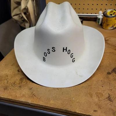 Boss Hogg Safety Hat Helmet Cowboy Hat Shape