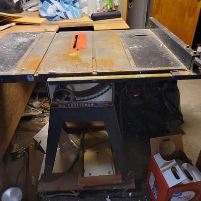 Craftsman 10" Table Saw 