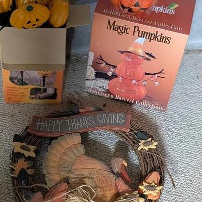 Give Thanks Fall Pumpkin Collection 