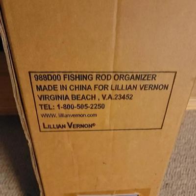 Lilian Vermon Fishing Rod Organizer