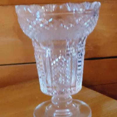 Waterford Clear Crystal Hibernia Master Cut Vase 