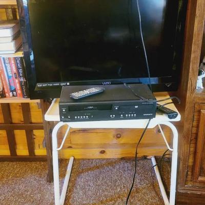 Television With DVD Vhs Player Vizio Magnavox