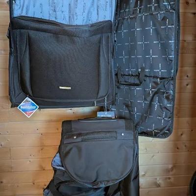 Travel Collection, Rolling Duffel And Two Garment Bags