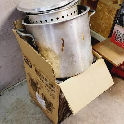 Turkey Fryer Crab Pot With Propane Burner