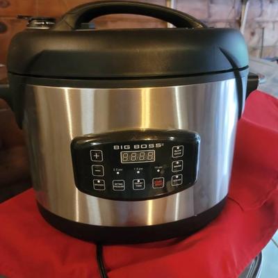 Big Boss Oval Electric Pressure Cooker with Minimal Use 