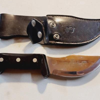 Queen Steel Original Moose Skinner With Sheath