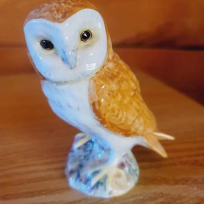 Beswick England Ceramic Owl Figure 