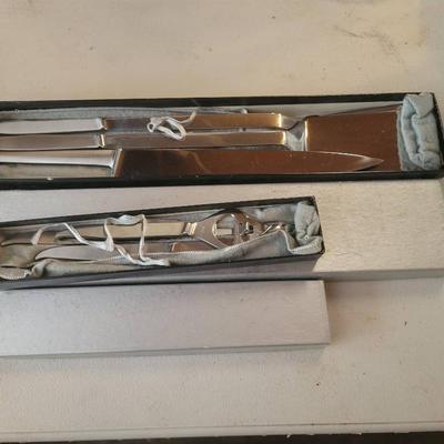 Austrian Stainless Bar Serving and Knife Set
