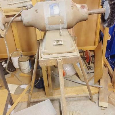 Baldor Grinder Buffer Old But Runs Like A Dream