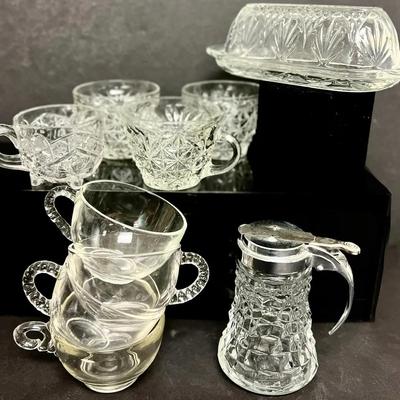 “D'Arques-Durand” Butter Dish & More