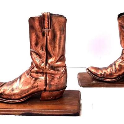 Decorative Cowboy Boot Bookends