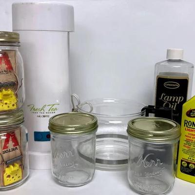 “Mr. Coffee” Tea Maker, “Kerr” Jars and More