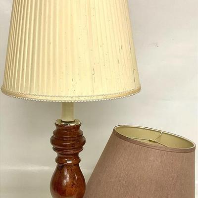 Lamp w/Two Shades