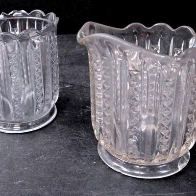 Creamer & Open Sugar Dish 