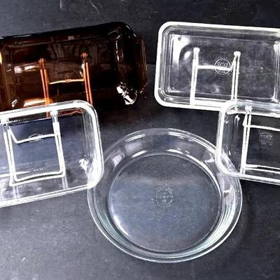 "Pyrex," "Lock N Lock," and "Anchor Hocking" Loaf Pans