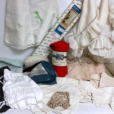 Fleece Throw, Curtain Rod, & More