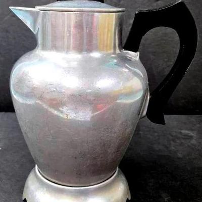"Miller Maid" Aluminum Pitcher with Stand