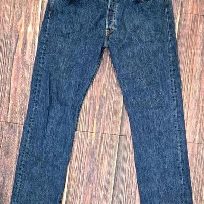 "Levi Strauss" Denim Jeans Size 35 W 34 L