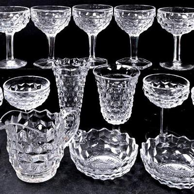 "Fostoria" American Patterned Collection 