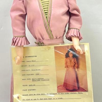 Vintage ‘Jamie Wheat’ Doll Made in France 