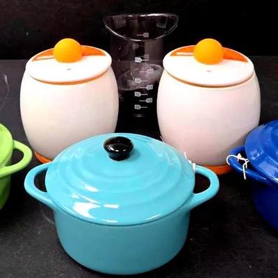 "Creative Co-Op" Mini Stoneware, "Eggtastic, and More