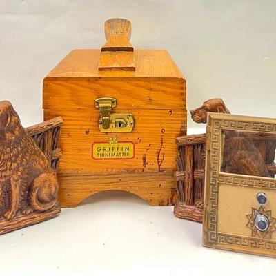 Vintage “Griffin” Shine Master Shoe Box & Others 