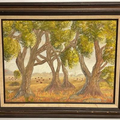 Country Landscape Painting 